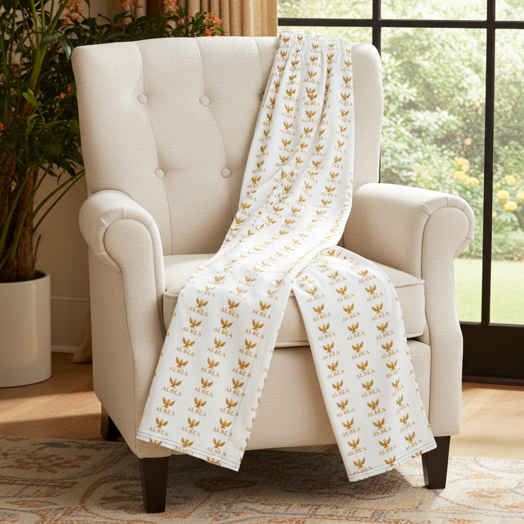 All-over print unisex wide-leg pants